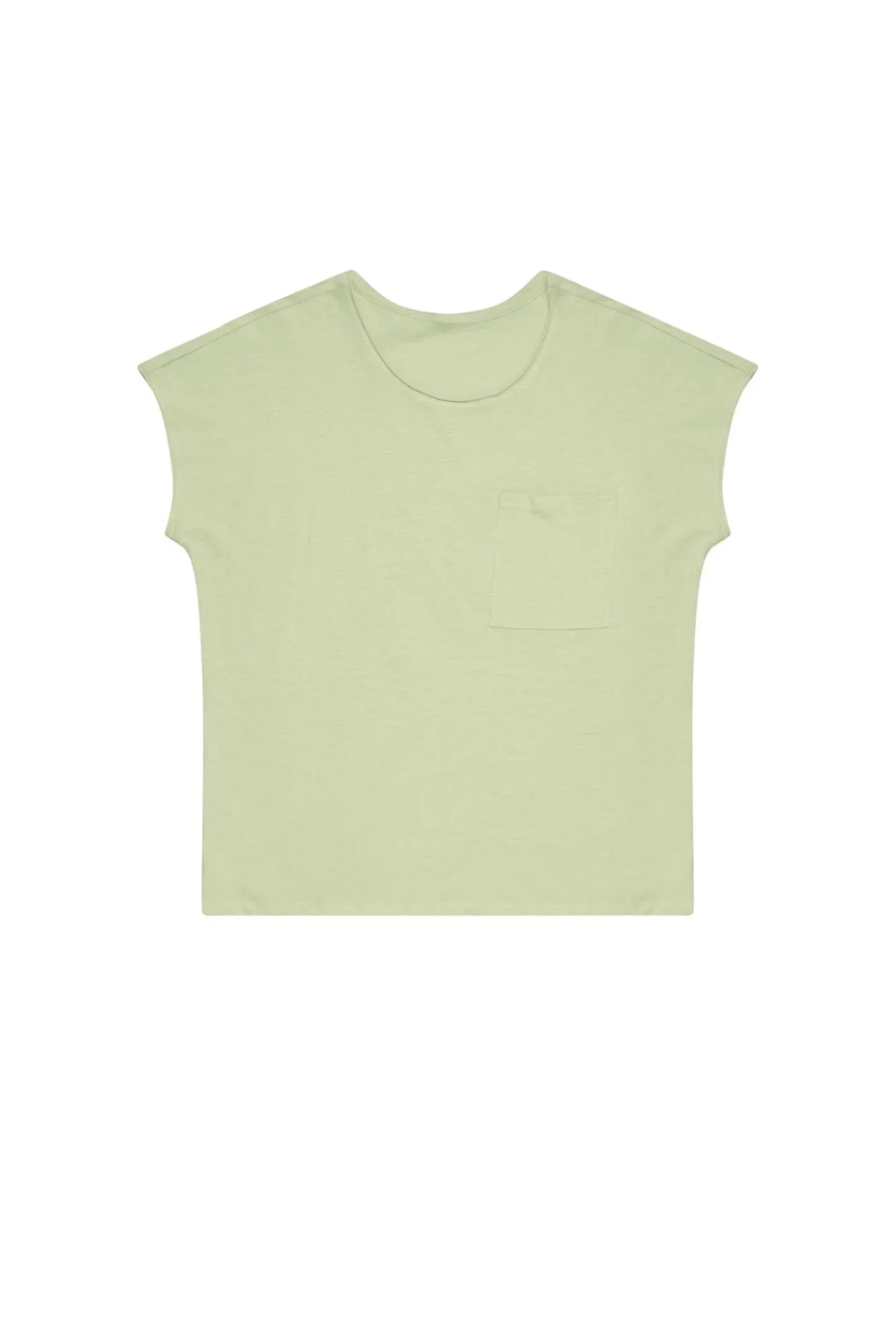 Bluzki Bawełniane|Bluzki Z Krótkim Rękawem>Moodo Bawełniany t-shirt z kieszonką