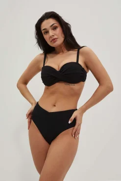 Stroje Kąpielowe Czarne|Stroje Kąpielowe Bikini>Moodo Dół od bikini czarny