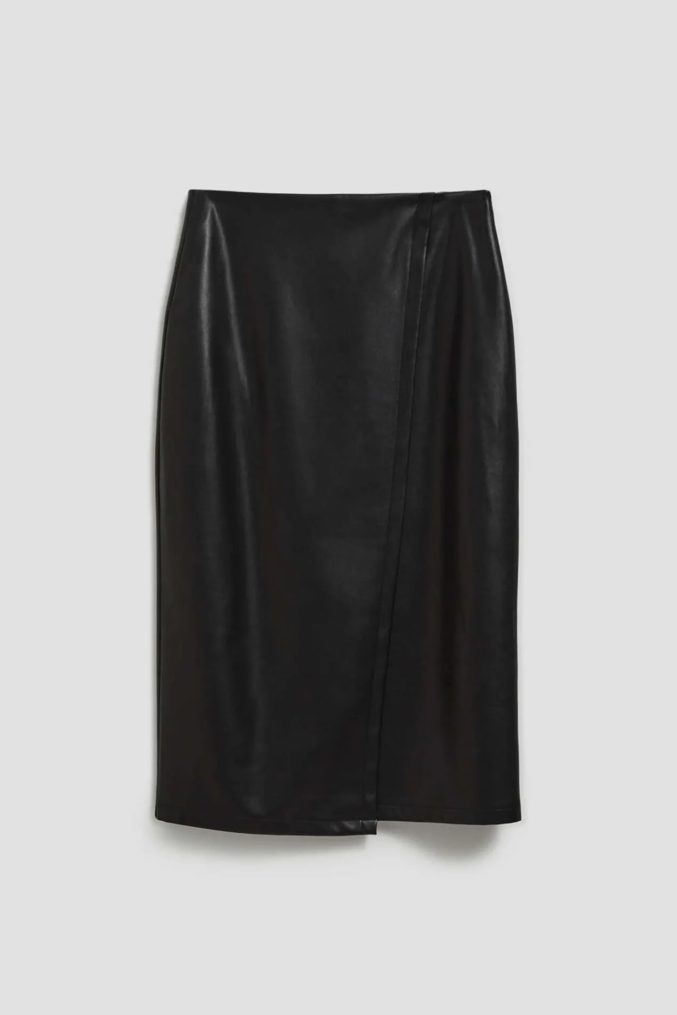 Spódnice Jesienne|Spódnice Eleganckie>Moodo Spódnica midi z imitacji skóry