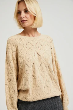 Swetry Beżowe|Swetry Casual><noscript><img data-lazyloaded=